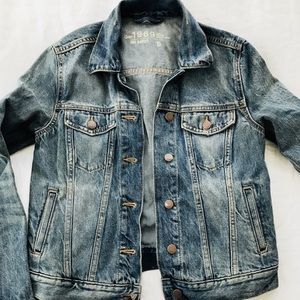 Denim jacket.
